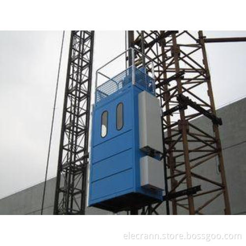 Mini Mast Section Passenger / material Hoist for Building S
